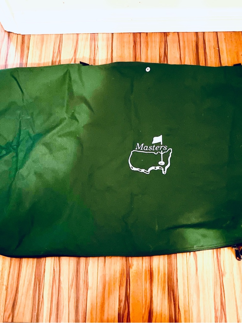 Masters Dark Green Golf Bag Cover with White Logo